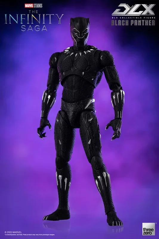 Infinity saga figura 1/12 dlx black panther 17 cm