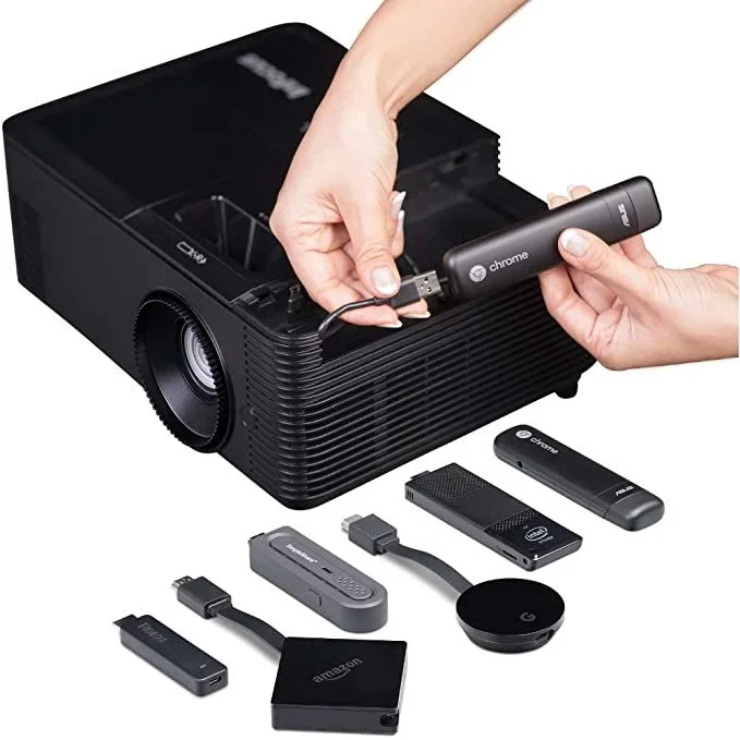 InFocus IN2138HD videoproyector Proyector de alcance estándar 4500 lúmenes ANSI DLP 1080p (1920×1080) 3D Negro