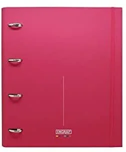 Ingraf 350760 carpeta de cartón A4 Rosa