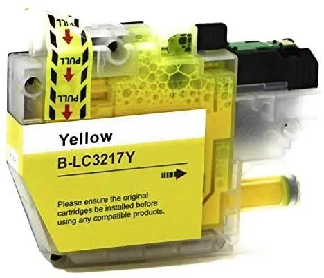 Ink-power comp.brother lc3217 v4 amarillo cartucho de tinta generico lc3217y 10 ml