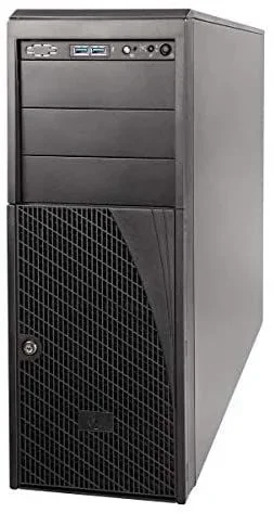 Intel P4304XXMUXX carcasa de ordenador Estante Negro