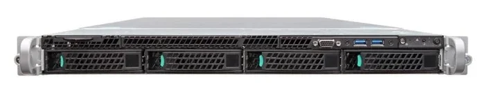 Intel R1304WTXXX carcasa de ordenador Estante Plata