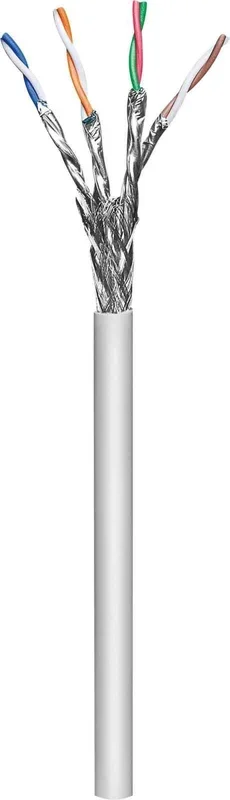 Intellinet 704953 cable de red Gris 100 m Cat6a S/FTP (S-STP)