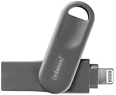 Intenso iMobile Line Pro unidad flash USB 64 GB USB Type-A / Lightning 3.2 Gen 1 (3.1 Gen 1) Antracita
