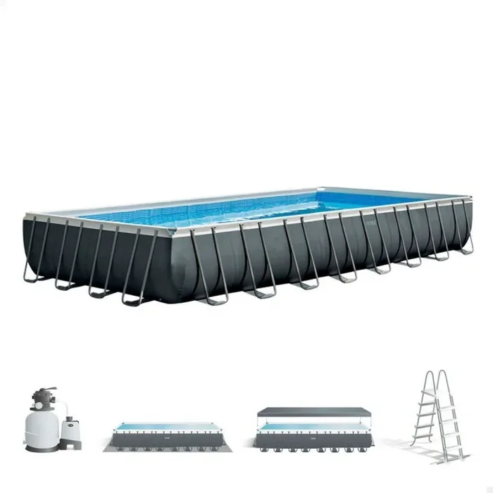 INTEX 55223 – Piscina Desmontable Ultra XTR Frame 975x488x132 cm con depuradora