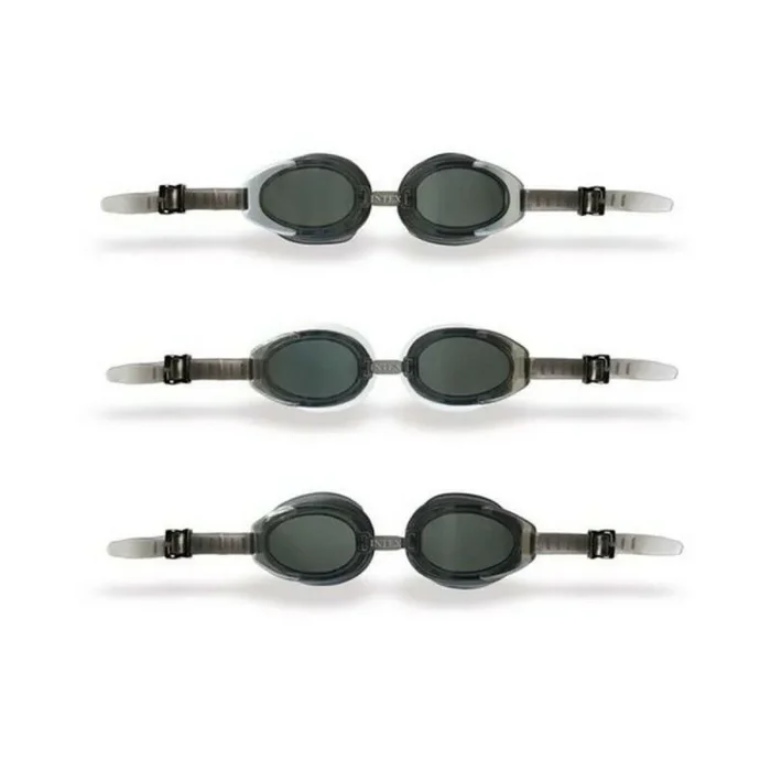 Intex 55685 Gafas natación, Unisex Adulto, Gris, Ajustables