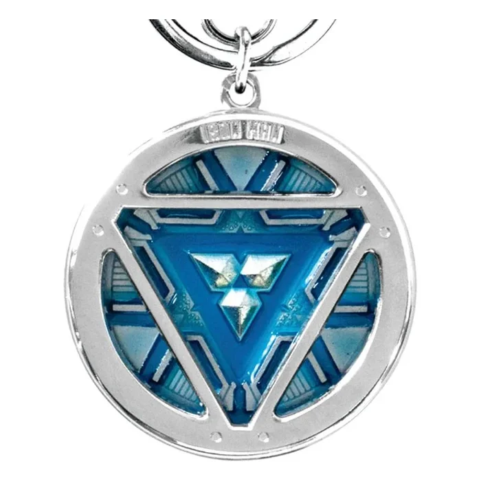 Iron Man 3 Arc Reactor – Llavero de peltre, Azul