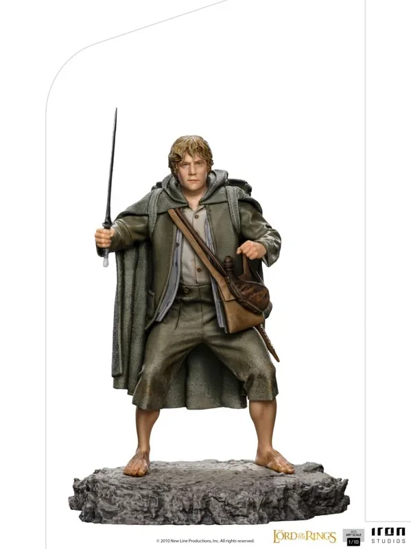 IRON STUDIOS- LOTR Sam 1/10 Art Statue Lord of The Rings Estatuas, Multicolor, 1:10 (83202)