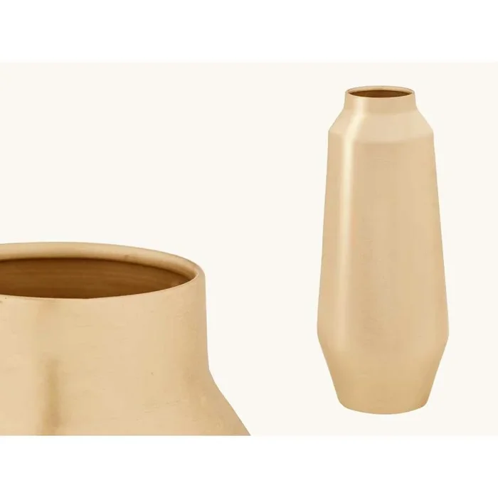Jarrón 10216-MG Dorado Hierro 19 x 48 x 19 cm – Marca: Gift Decor – EAN: 8430852676504