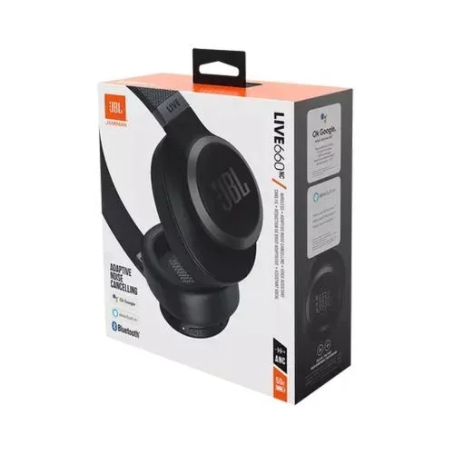 JBL LIVE 660 NC Auriculares Inalámbrico y alámbrico Diadema Música Bluetooth Negro