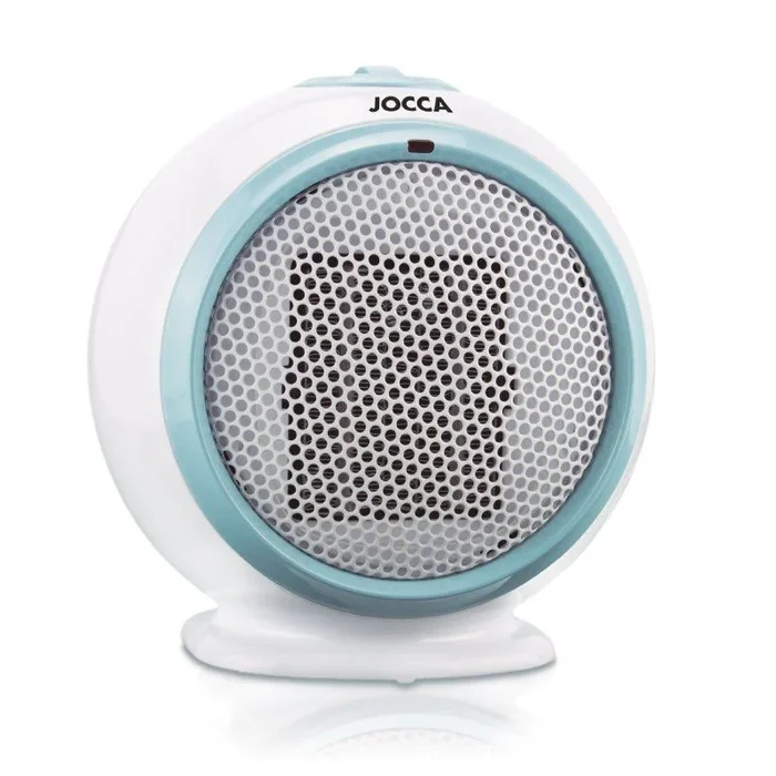 Jocca calefactor ceramico ptc compacto 500w – selector de temperatura – silencioso – bajo consumo