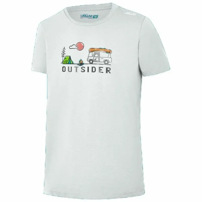 Joluvi Camiseta Outsider Camp Blanco – Marca EAN: 8434092986249 – Talla: XL