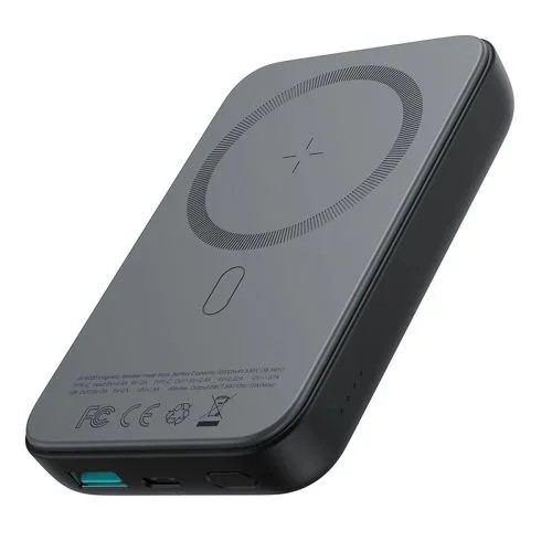 JOYROOM Banco de energía inalámbrico, mini cargador magnético Magsafe de 20 W PD de carga rápida, compatible con iPhone 12/13/14/15/16 y Android, batería de 10000 mAh