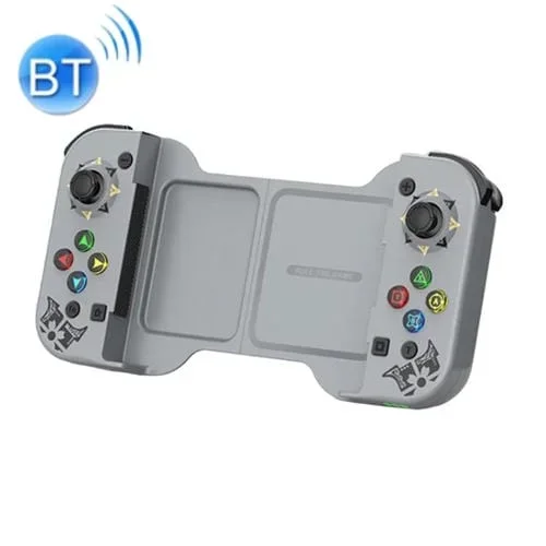 Joystick Controlador de Juego Bluetooth D5 para iOS Android Switch PS3 PS4 (Gris)