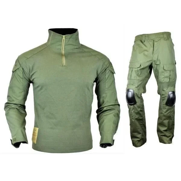 JS-TRAJE DE COMBATE TÁCTICO JS-WARRIOR OLIVE DRAB TALLA XXL (JSWAR-V-XXL)
