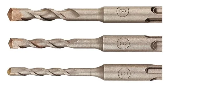 Juego de brocas Irwin SDS-Plus 3 piezas Ø5/6/8 mm, para perforar hormigón y materiales duros, acero endurecido, conexión SDS-Plus, ideal para taladros percutores