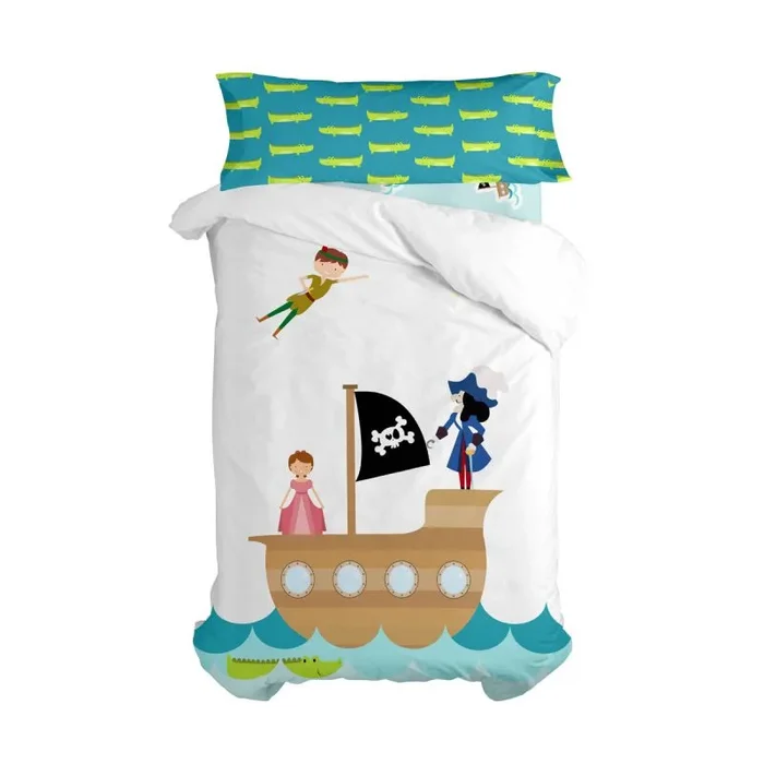 Juego de funda nórdica happyfriday mr fox flying boy multicolor cama de 105 2 piezas