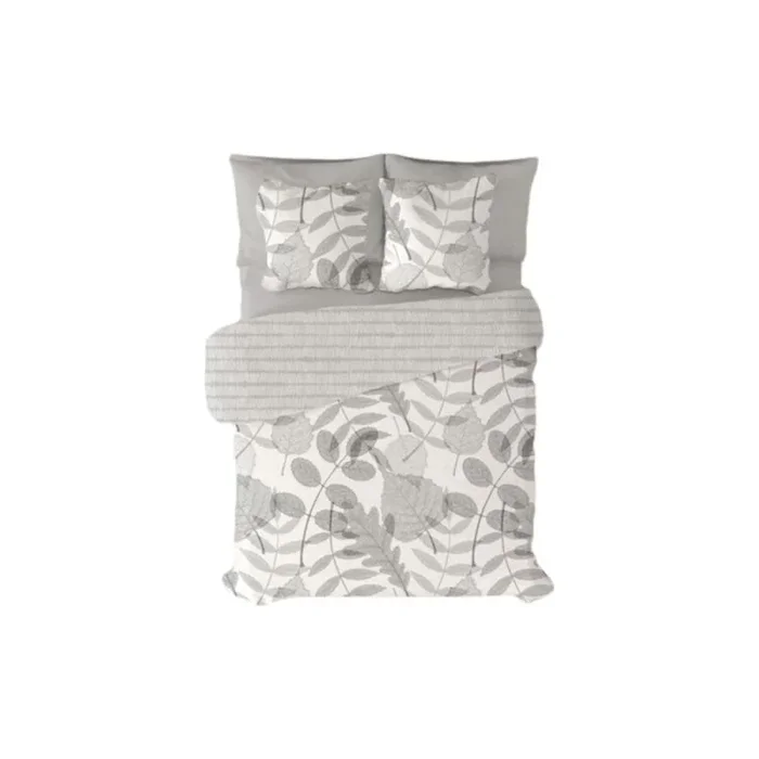 Juego de funda nórdica pierre cardin nestor gris cama de 135 3 piezas