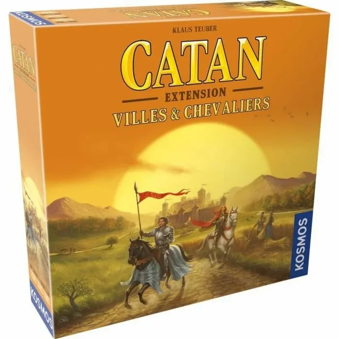 Juego de mesa asmodee catan extension villes & chevaliers