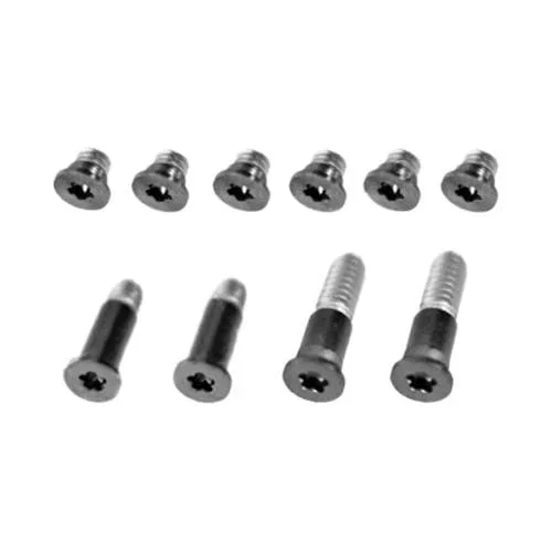Juego de Tornillos Cubierta Inferior 10 en 1 Apple MacBook Air Retina 13 Pulgadas A1932 (Negro)