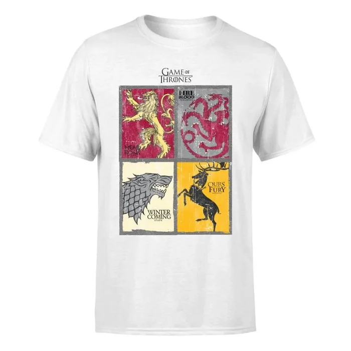 Juego de tronos – camiseta houses grid talla 2xl