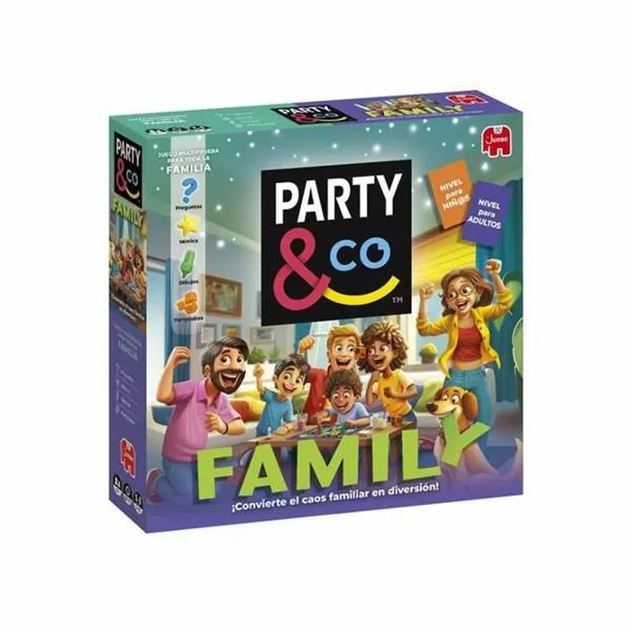 Juego educativo diset party & co