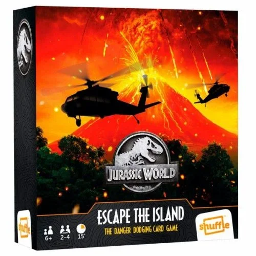 Juego retro shuffle cartas jurassic world