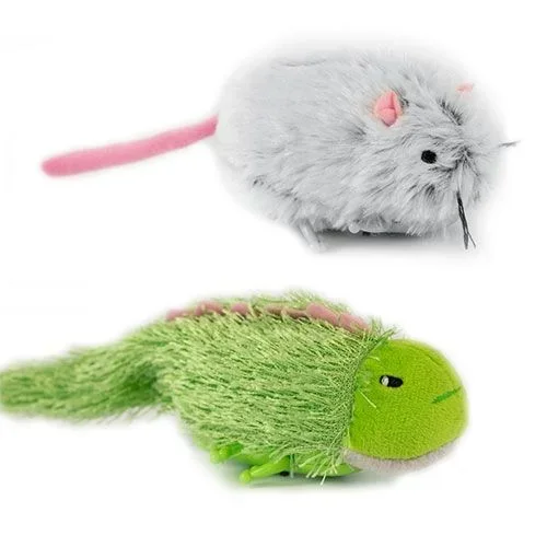 Juguete interactivo para gato Beasties in Motion disponible en varias opciones