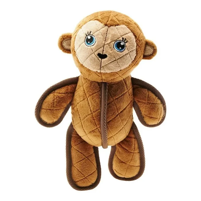 Juguete para perros hunter togh toys marrón 25 cm mono