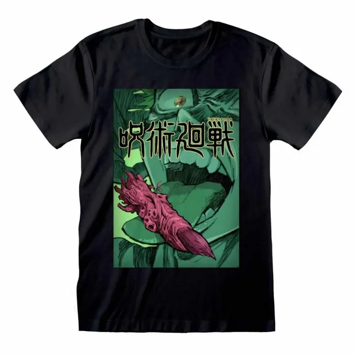 Jujutsu kaisen – finger licking (unisex black t-shirt) ex ex large
