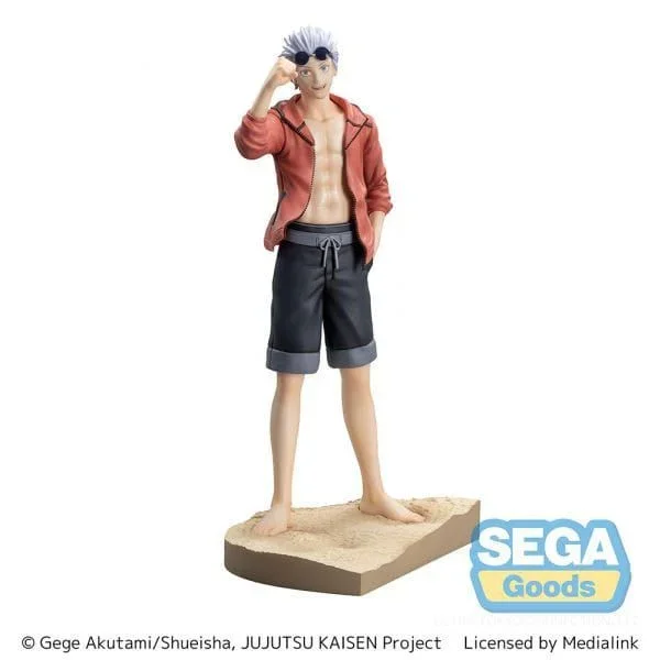 Jujutsu kaisen estatua luminasta pvc kaigyoku/gyokusetsu satoru gojo mensore!!! 21 cm