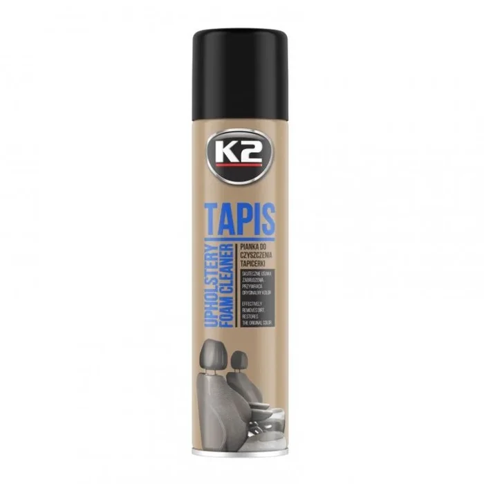 K2 – Acolchado de tejido y limpiador spray, muy eficaz, elimina las manchas, aerosol 600 ml
