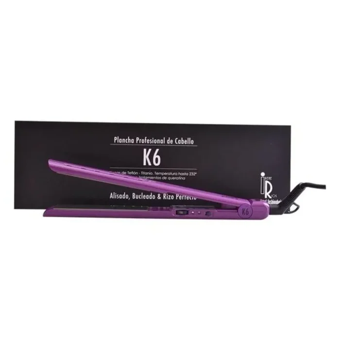 K6 plancha profesional de cabello #lila 1 u