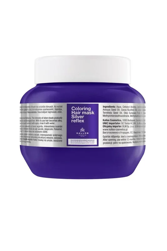 Kallos silver reflex hair mask 275 ml