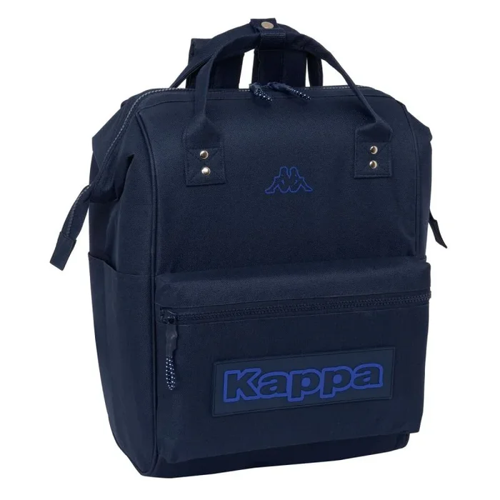 KAPPA BLUE NIGHT – Mochila Juvenil con Asas para Portátil hasta 13″, para Portátil, Ideal para Jóvenes de Diferentes Edades, Cómoda y Versátil, Calidad y Resistencia, 27x19x40 cm, Color Azul Marino