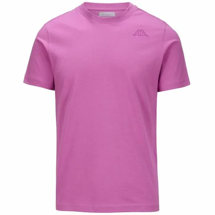 Kappa Cafers Slim tee Camiseta técnica cómoda y con Estilo Hombre, Violet Bodacious/Violet Mauve, M