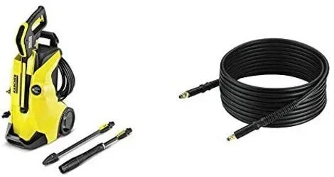 Kärcher K 4 Full Control Limpiadora de alta presión o Hidrolimpiadora Vertical Eléctrico 420 l/h 1800 W Negro, Amarillo