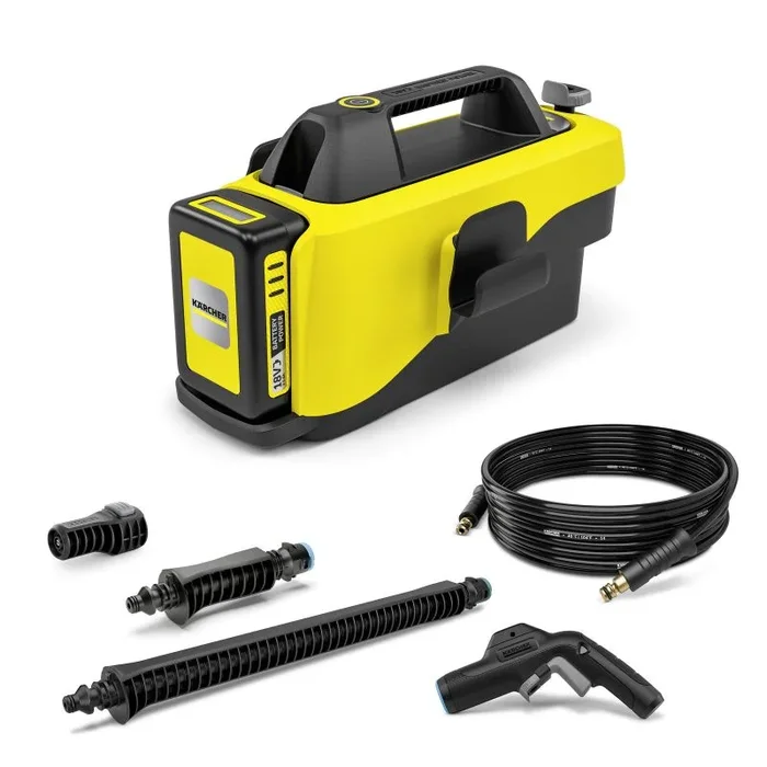 Kärcher OC 6-18 BATTERY SET Limpiadora de alta presión o Hidrolimpiadora Compacto Batería 200 l/h Negro, Gris, Amarillo