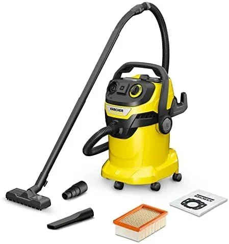 Kärcher WD 5 P V-25/5/22 Negro, Acero inoxidable, Amarillo 25 L 1100 W