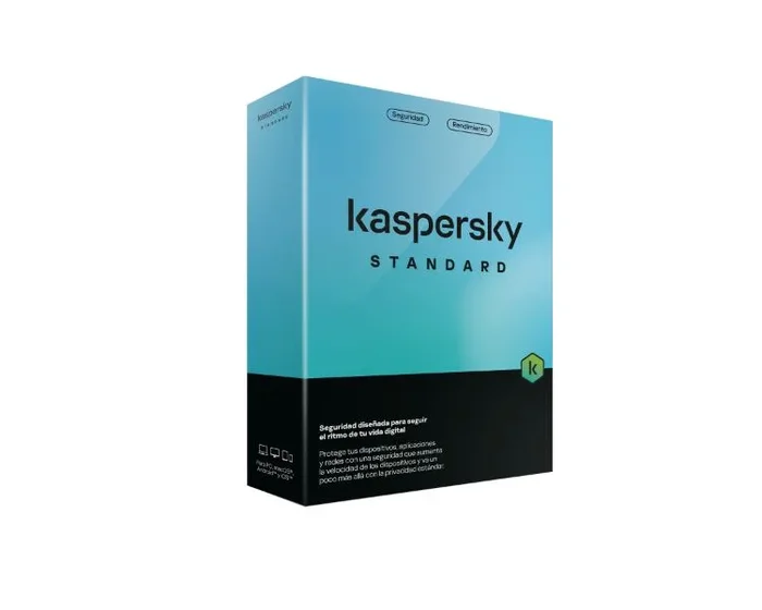 Kaspersky Standard 2023 | 5 dispositivo | 1 año | Caja Mini No CD | Seguridad Avanzada | Protección Bancaria en línea | Optimización del rendimiento | PC/Mac/Móvil