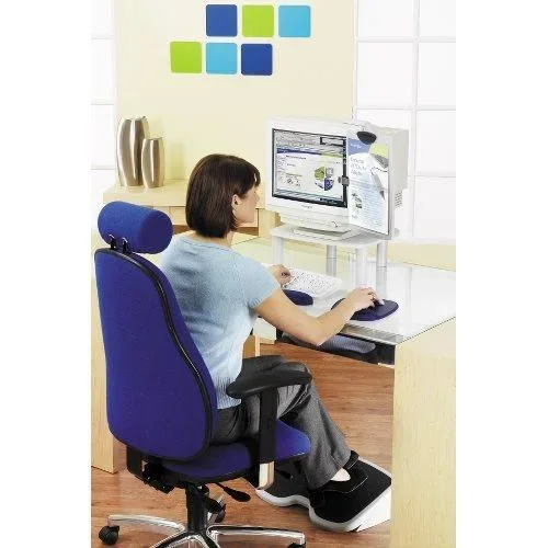 KENSINGTON 64273 – Alfombrilla para ratón con reposamuñecas Gel Color Azul