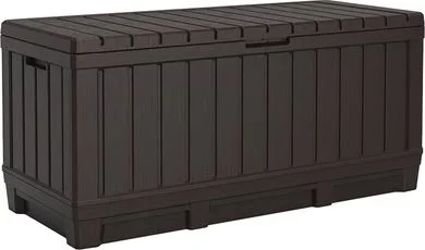 Keter Kentwood Caja de almacenaje Rectangular Madera Marrón