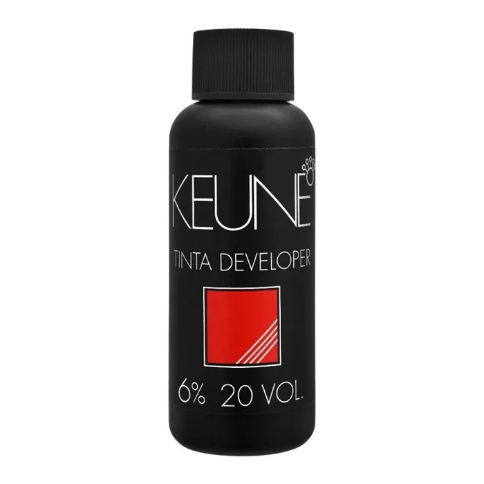 Keune, tinta, developer, hair oxidant lotion, 6%, 20 vol, 60 ml