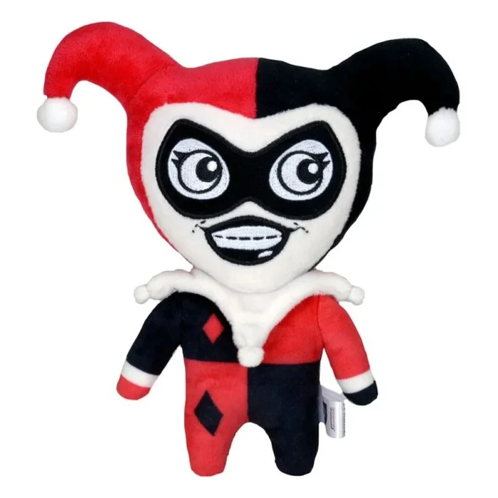 KIDROBOT- Harley Quinn Peluche 19 cm Universo DC phunny by Merchadising, Color Black (KR14222)