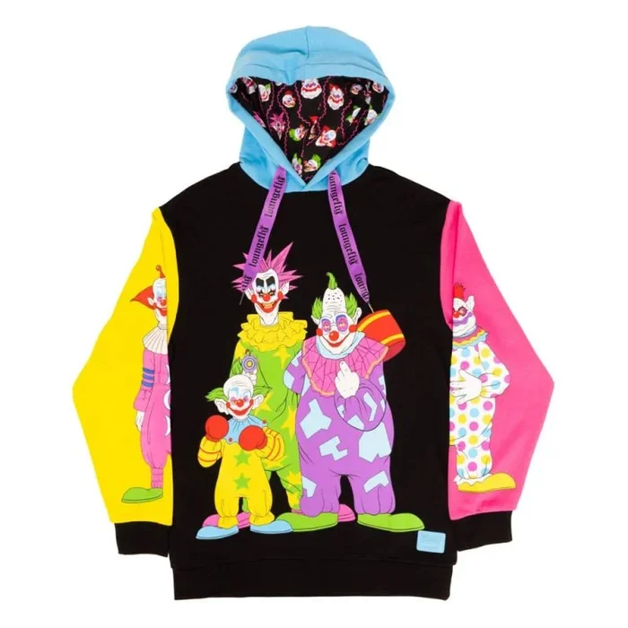 Killer klowns from outer space by loungefly chaqueta con capucha killer klowns talla m