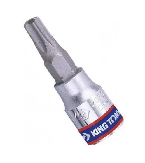 King Tony 203725 – T25 cabeza torx bits resi toma de 1/4 pulgadas