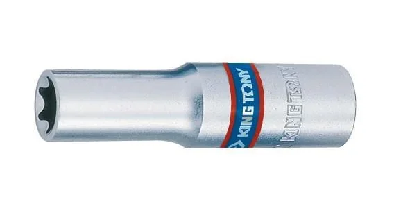 King Tony 327506M – Estrella de la cabeza torx e6 tubo profundo 3/8 pulgadas