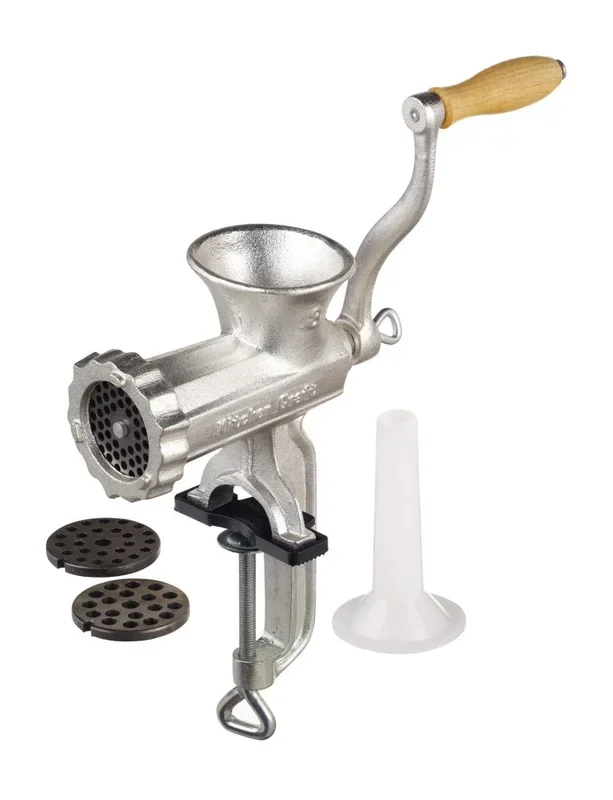 Kitchen Craft – Picadora de Carne n.º 5 (Hierro colado, Incluye Accesorio para Salchichas)