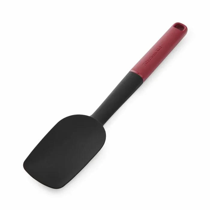 Kitchenaid spoon spatula, empire red, heat resistant cooking utensil, non-stick safe with durable handle, 30cm