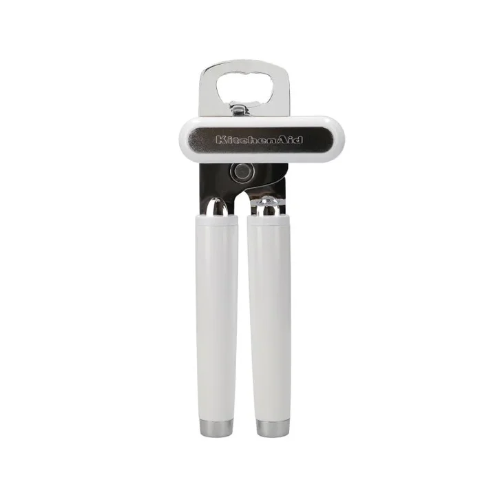 Kitchenaid stainless steel tin opener – white
